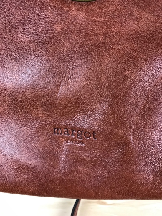 Vintage Margot New York Soft Brown Leather Backpack Purse EUC main image 13